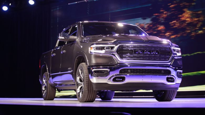 Fiat Chrysler Automobiles (FCA), introduces the 2019 Ram 1500 pickup truck at the North American International Auto Show (NAIAS) on January 15, 2018 in Detroit, Michigan.