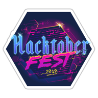 Hacktoberfest 2019 badge