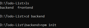 npm-init-backend