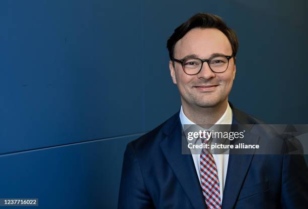 January 2022, Berlin: Oliver Luksic , Parliamentary State Secretary to the Federal Minister for Digital Affairs and Transport. Photo: Jens...