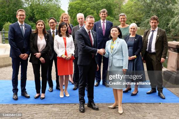 May 2022, North Rhine-Westphalia, Duesseldorf: Oliver Luksic , Parliamentary State Secretary to the Federal Minister of Digital Affairs and...