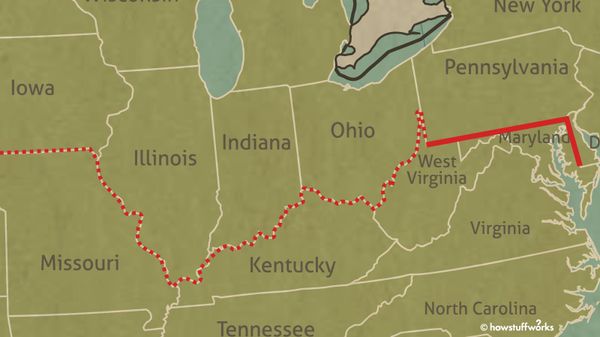 How the Mason-Dixon Line Divided the North and the South