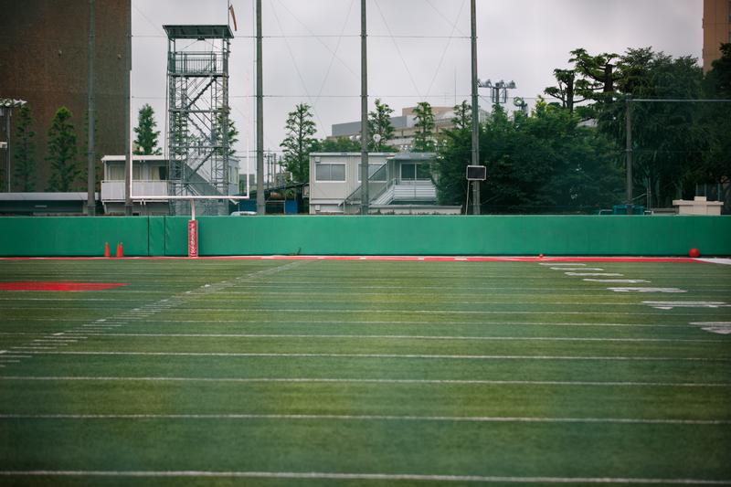 日本大学アメリカンフットボール部の練習場