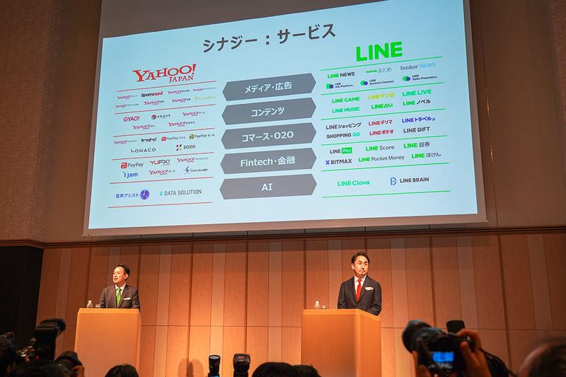 ヤフーLINE経営統合