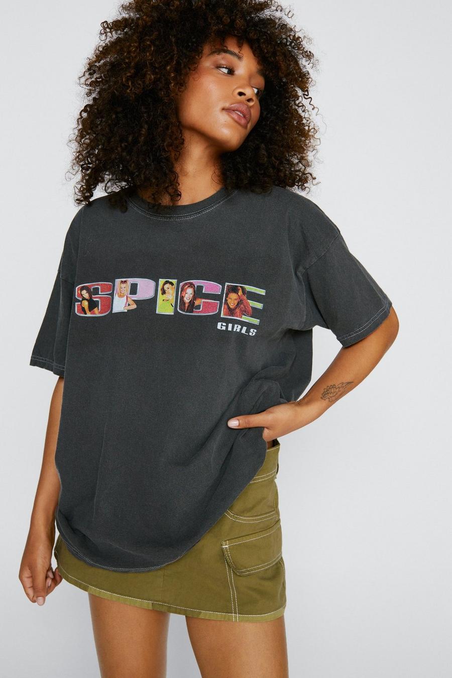 T-shirt oversize imprim&eacute; Spice Girls