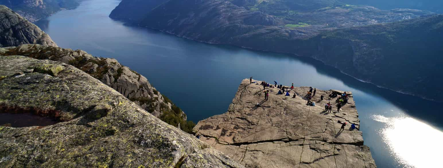 Preikestolen og Lysefjorden