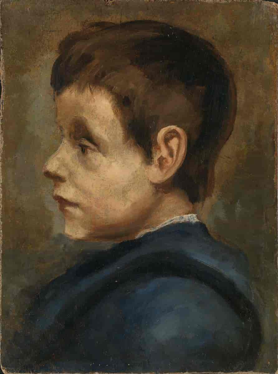 Kunstnerens bror, Karl, 1887