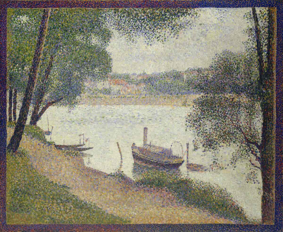 Gråvær, Grande Jatte, 1888