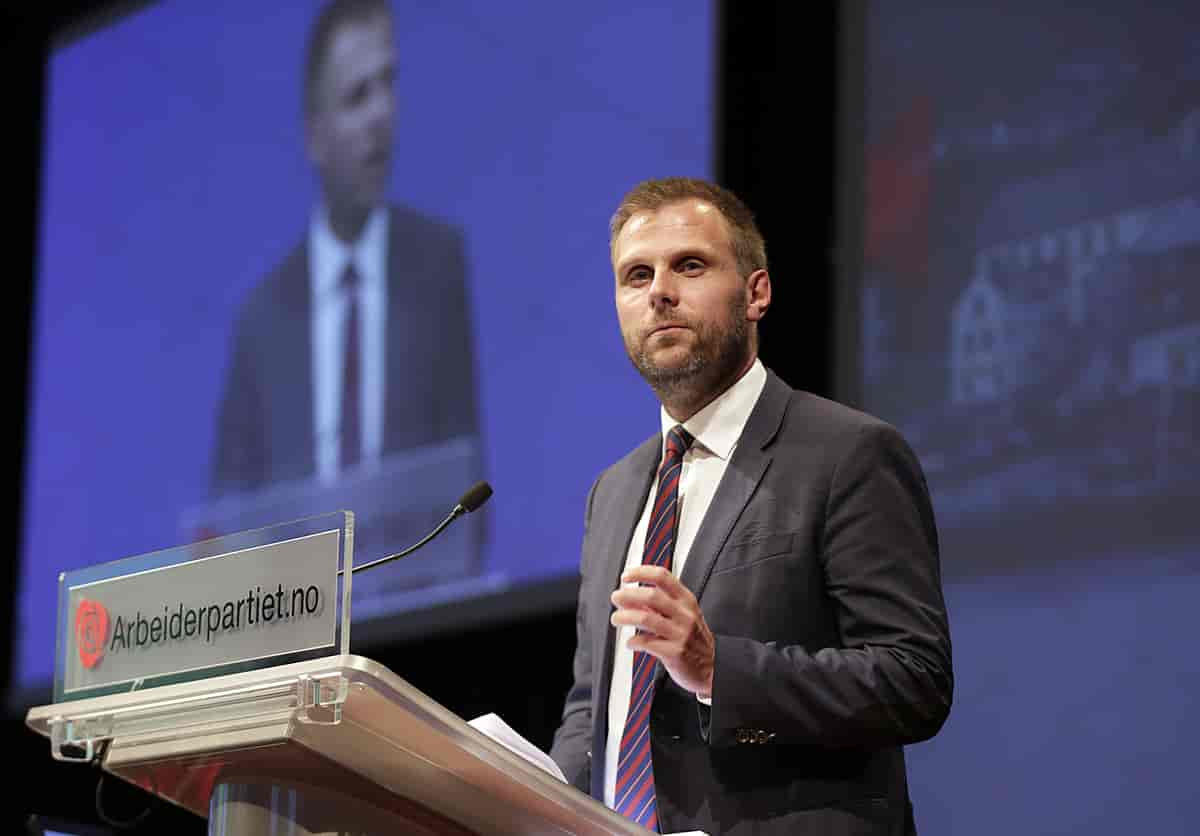 Torgeir Micaelsen på Arbeidarpartiet sitt landsmøte i 2015