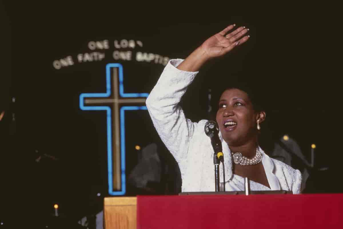 Aretha Franklin i 1987