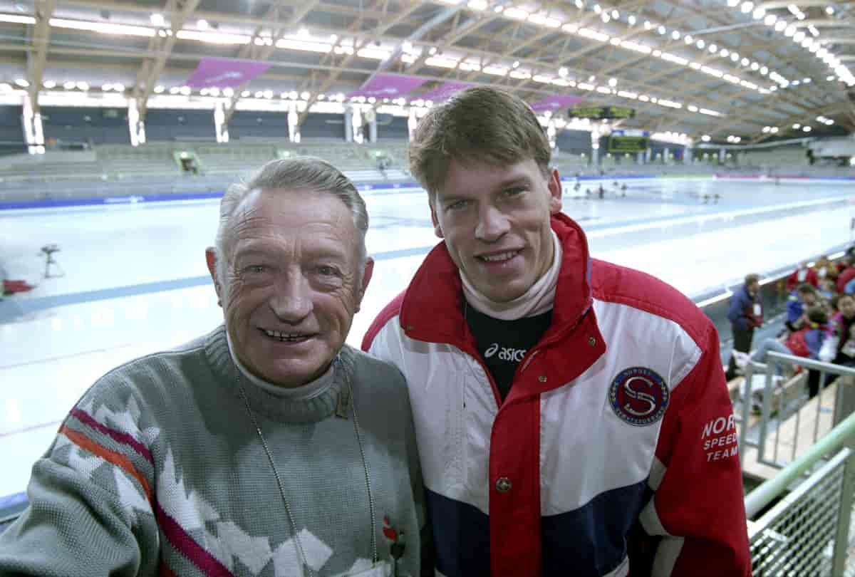 Hjalmar Andersen og Johann Olav Koss