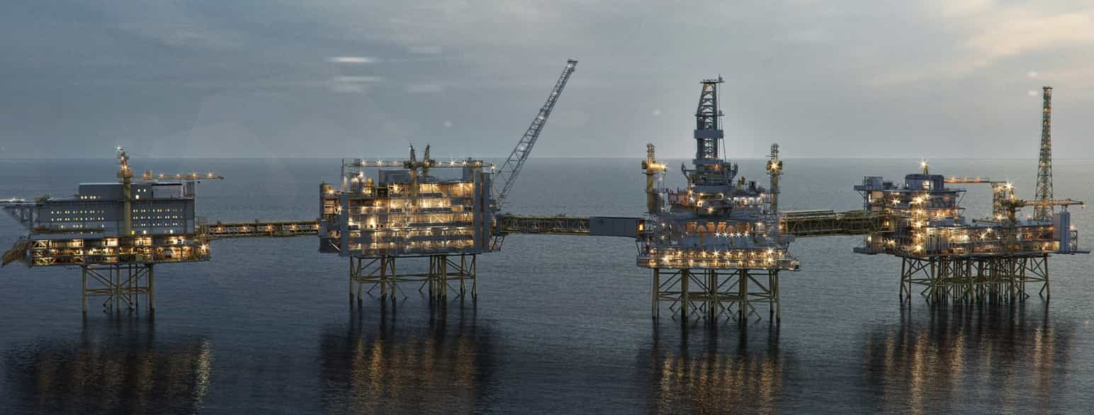 Fra oljefeltet Johan Sverdrup