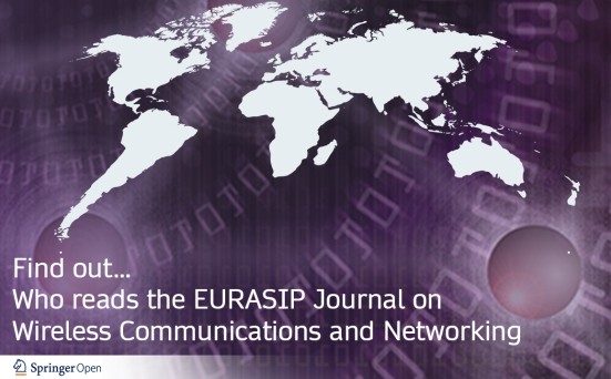 Who reads the EURASIP Journal on Wireless Communications and Networking