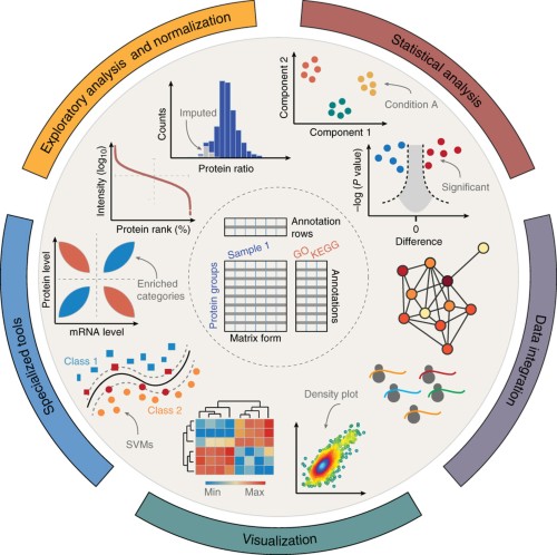 The Perseus data analysis platform.