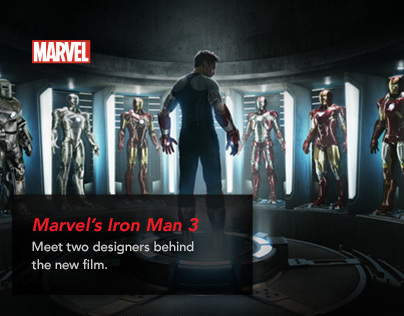 Project thumbnail - artinstitutes.edu redesign - Iron Man 3