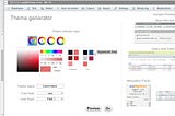 Google Summer of Code 2018 with phpMyAdmin - “Automated Theme Generator Tool”