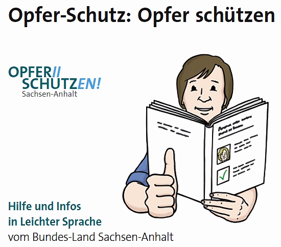 Opferschutz - Opfers schützen in Leichter Sprache