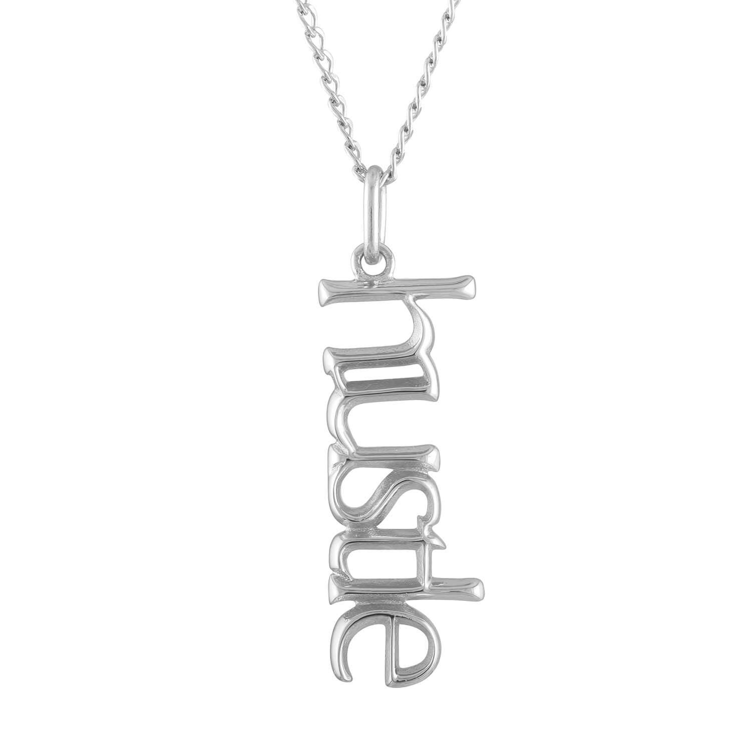 Hustle Charm Necklace (Sterling Silver)