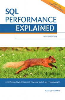 Cover of “SQL Performance Explained”: Squirrel running on grass