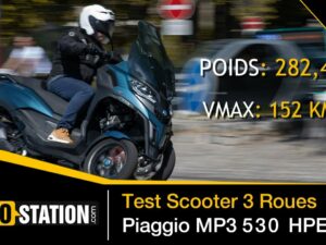 Piaggio MP3 essai vidéo