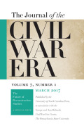 <i>A History of American Civil War Literature</i> ed. by Coleman Hutchison (review) cover