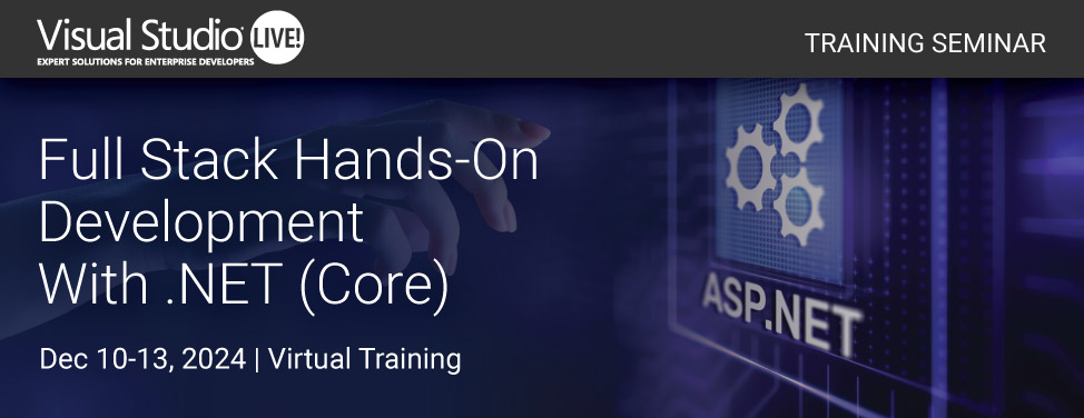VSLive! - Full Stack Hands-On Development with .NET (Core)