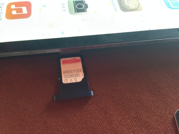 Sim ipad mini 4589