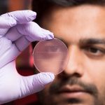 University of Chicago graduate student Ankur Agrawal worked with scientists and engineers at the University of Chicago and Fermilab on his doctoral thesis research subject, “Stimulated emission of signal photons from dark matter waves.” Photo: Reidar Hahn, Fermilab