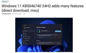 Windows 11 バージョン24H2にまもなく追加される予定の新機能