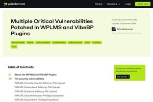 WordPressの学習管理システムに緊急の脆弱性、ただちにアップデートを
