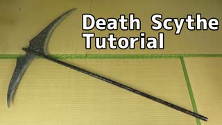 Death Scythe Tutorial - How to make cosplay scythe