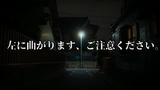 【ホラー】左に曲がります、ご注意ください【WhiteCUL&ずんだもん】