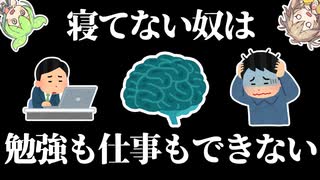 睡眠と脳の関係【ずんだもん】