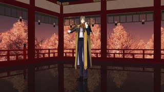 【MMD刀剣乱舞】長谷部が奏でる 跪坐の曲【ヴァイオリン】