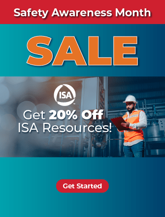 Safety Awareness Month Sale - Get 20% Off ISA Resources!