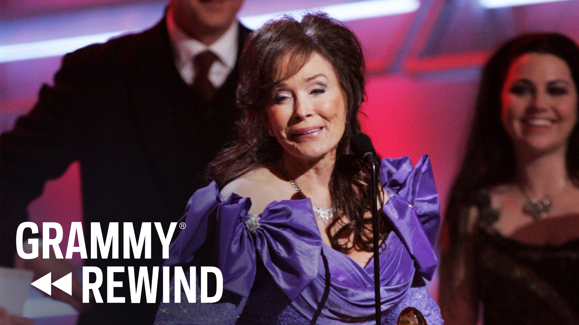 Watch Loretta Lynn Win A GRAMMY For Best Country Album With Jack White For 'Van Lear Rose' In 2005 | GRAMMY Rewind