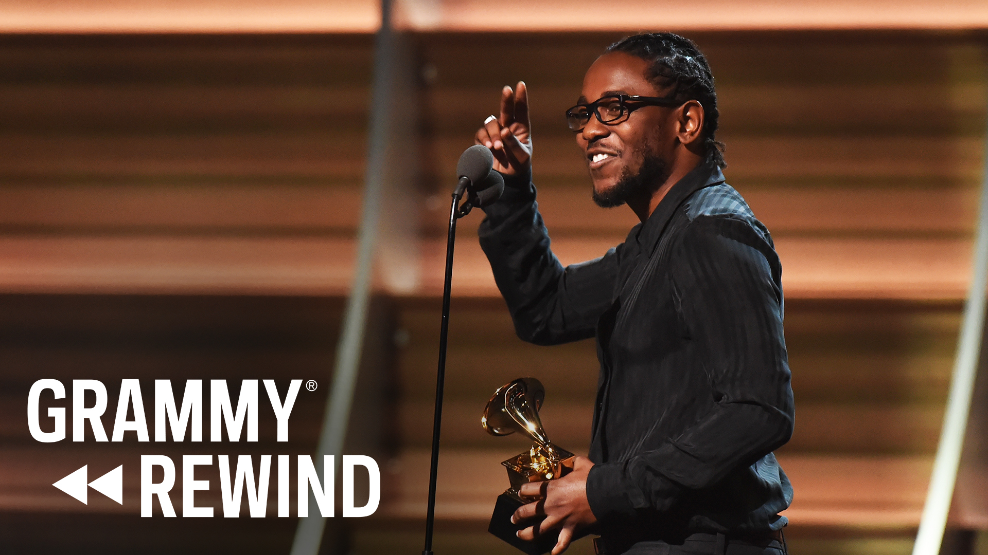 Watch Kendrick Lamar Win Best Rap Album For 'To Pimp a Butterfly' In 2016 | GRAMMY Rewind