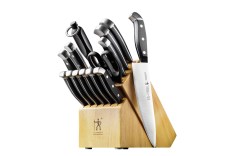 HENCKELS Premium Quality 15-Piece Knife Set with Block