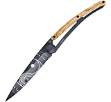 Image of Deejo Tattoo Linerlock 37g YinYang Folding Knife