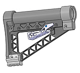 Image of JL Billet MBS Picatinny Rail Attachment