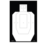 Image of Action Target High Visibility IPSC/USPSA Paper Target