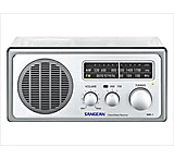 Image of Sangean Analog AM / FM Clear Table Top Radio