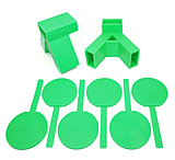 Image of Throom Targets Hangtuff Plate Rack 6in Round Target Kit