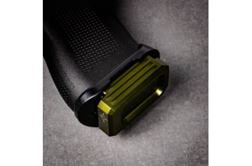 Image of Lockstep Arms Glock 43X/48 Flat Base Plate, OD Green, LA-G43X-100-ODG-0RD