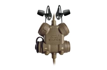 Image of Silynx Clarus XPR Modular Sigle-Sided Headset w/CA0128-09 Cable Adapter, Tan, CXPRQH-D-012