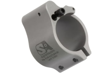 Image of Superlative Arms Adjustable Bleed Off AR-15/AR-10 Gas Block, .875in, Clamp On , Stainless Steel Matte, Steel Grey, SABO-DI-875CS