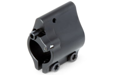 Image of Superlative Arms Adjustable Bleed Off AR-15 Gas Block, .625in, Clamp On , Melonite, Black, SABO-DI-625CM