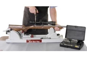 Image of Tipton Best Gun Vise for Firearms Cleaning, Maintenance &amp; Gunsmithing 181181