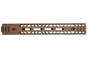 Image of TRYBE Defense AR-15 M-LOK 12in Extra Lightweight Handguard w/ Cut-Away Rail, Flat Dark Earth, 12 Inch, HDG12CR-FDE