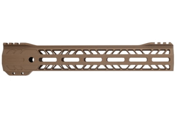 Image of TRYBE Defense AR-15 M-LOK 12in Extra Lightweight Handguard w/ Cut-Away Rail, Flat Dark Earth, 12 Inch, HDG12CR-FDE